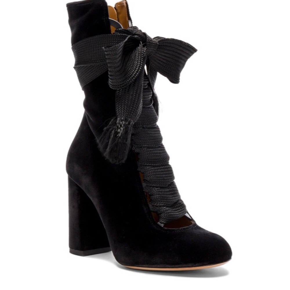 Chloé lace up boots